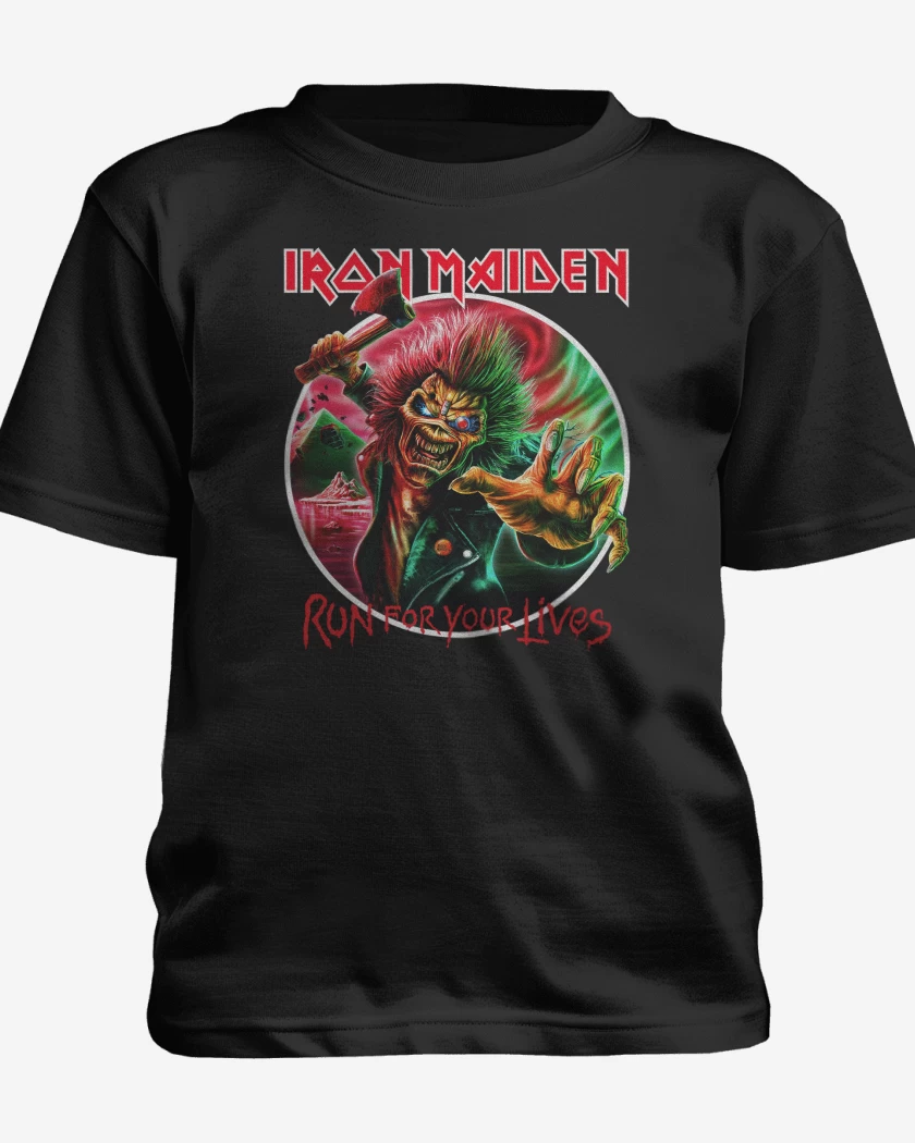 Polera de niño Iron Maiden Run For Your Lives Chile