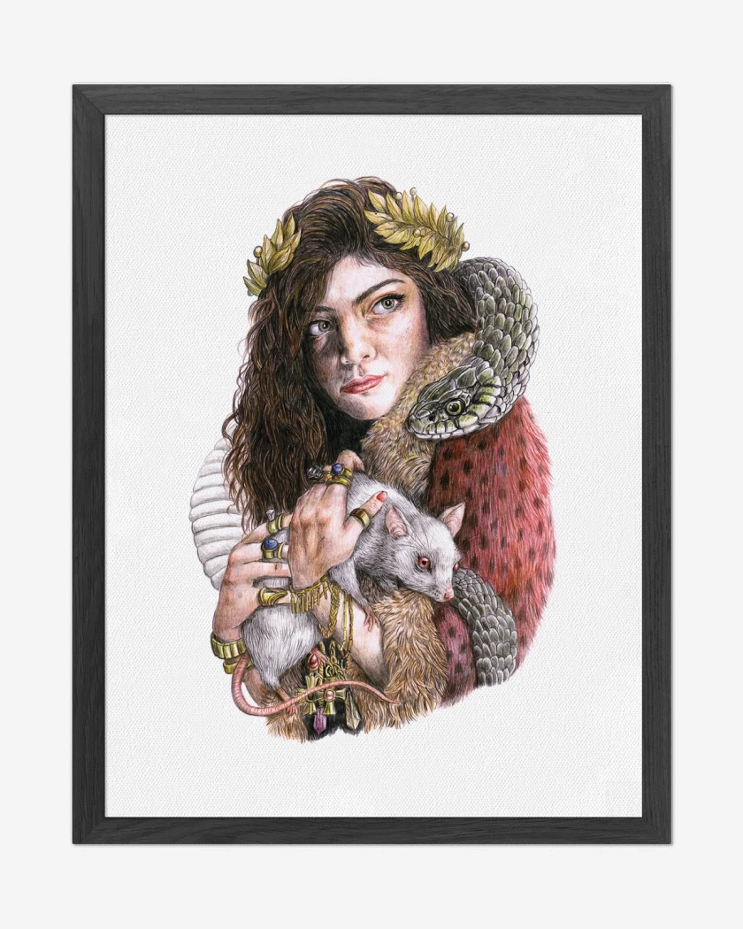 Cuadro decorativo Blanco de Lorde