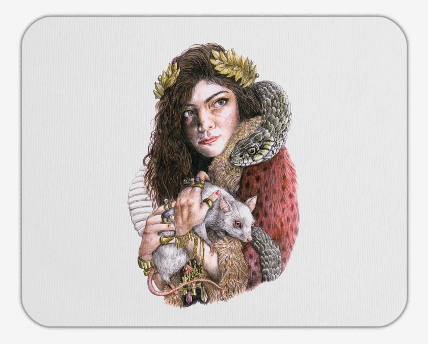 Mousepad Blanco de Lorde