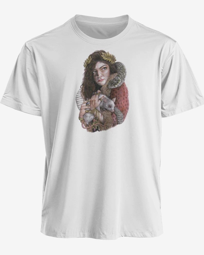 Polera premium Blanco de Lorde