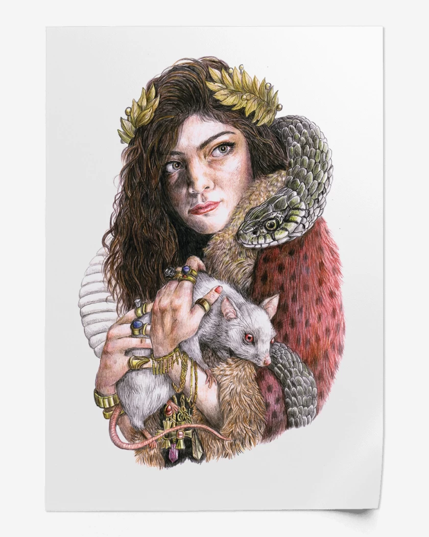 Print Blanco de Lorde