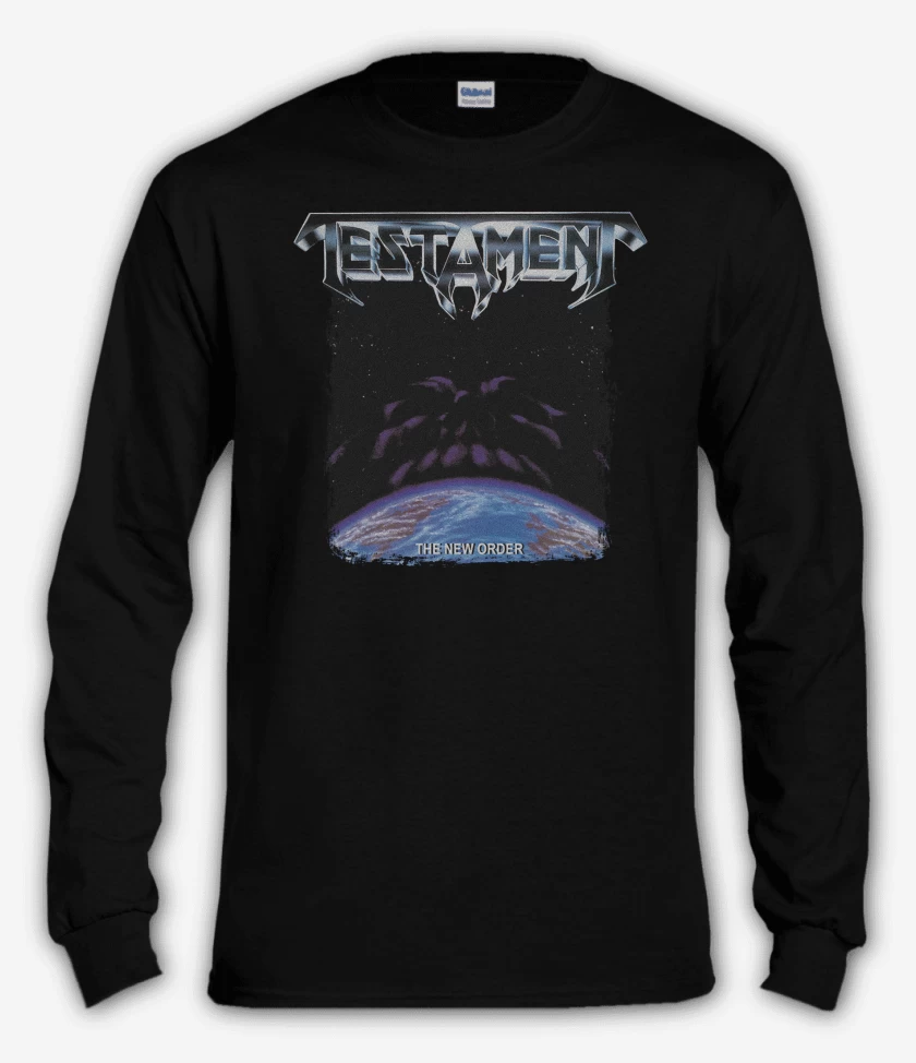 Polera manga larga Negro de Testament The New Order