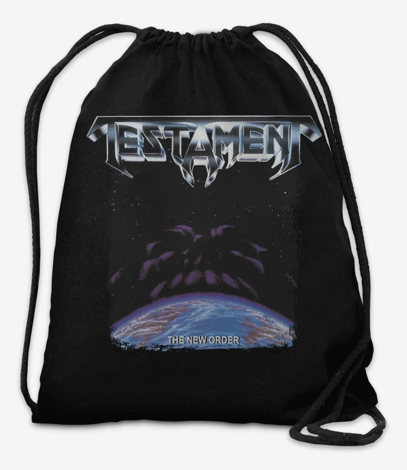 Mochila Negro de Testament The New Order