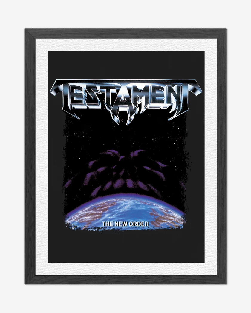 Cuadro decorativo Negro de Testament The New Order