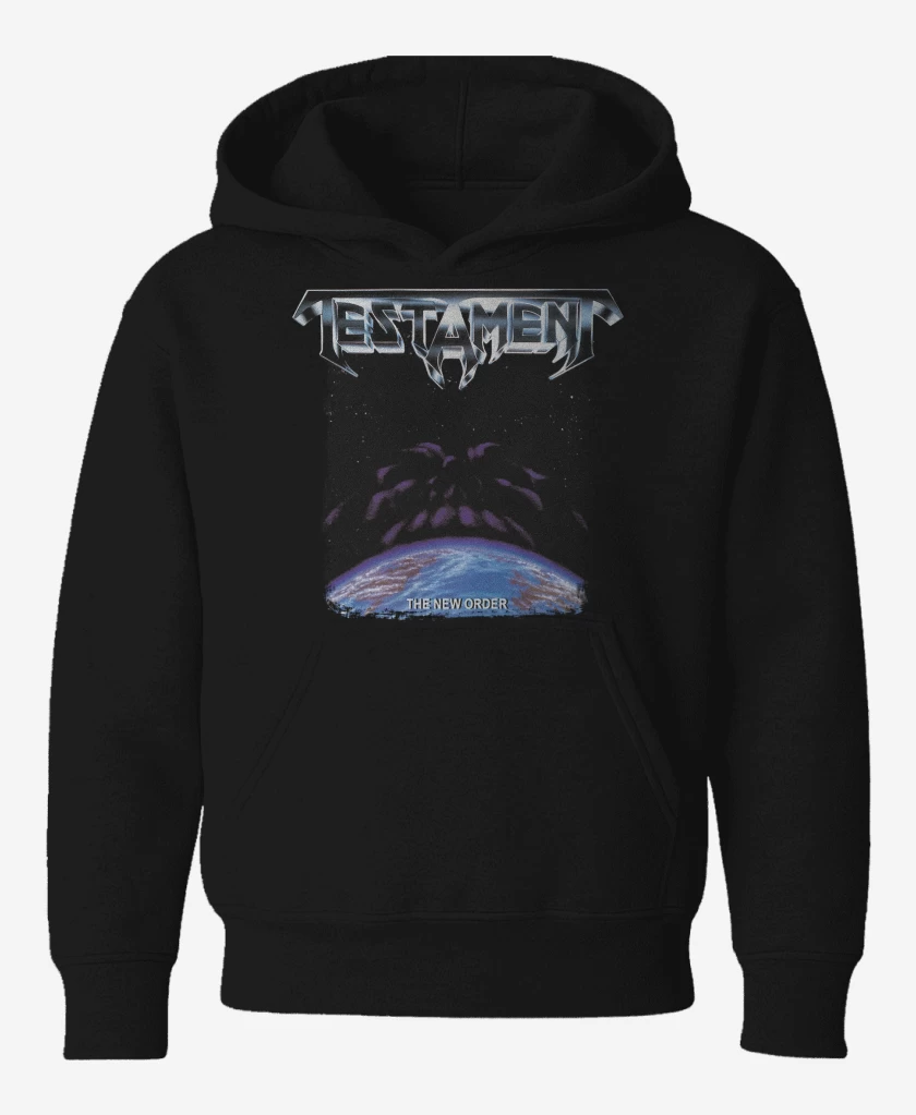 Poleron de niño Negro de Testament The New Order