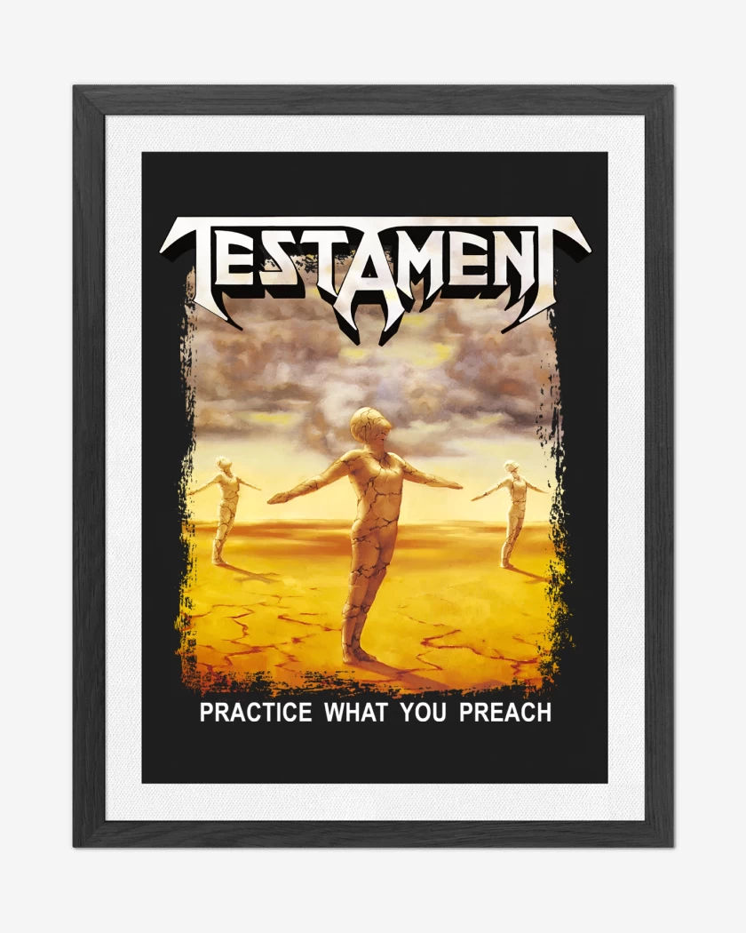 Cuadro decorativo Testament Practice What You Preach