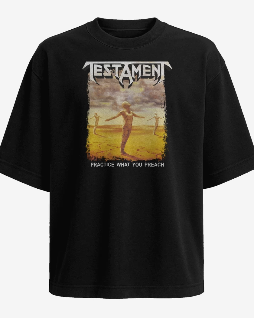 Polera Oversize Testament Practice What You Preach