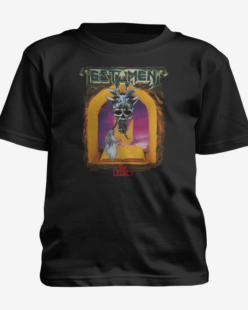 Polera de niño Negro de Testament The Legacy
