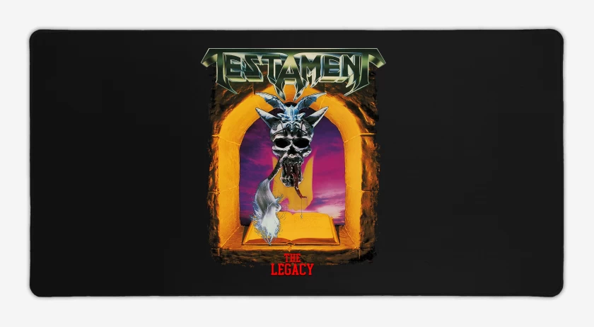 Mouse pad Gamer Negro de Testament The Legacy