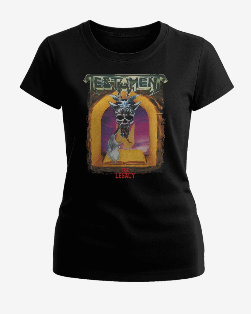 Polera de Mujer Negro de Testament The Legacy