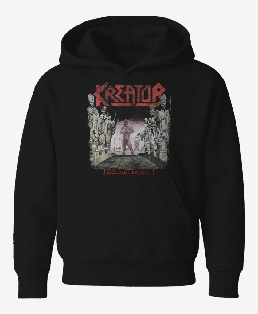 Poleron de niño Negro de Kreator Terrible Certainty