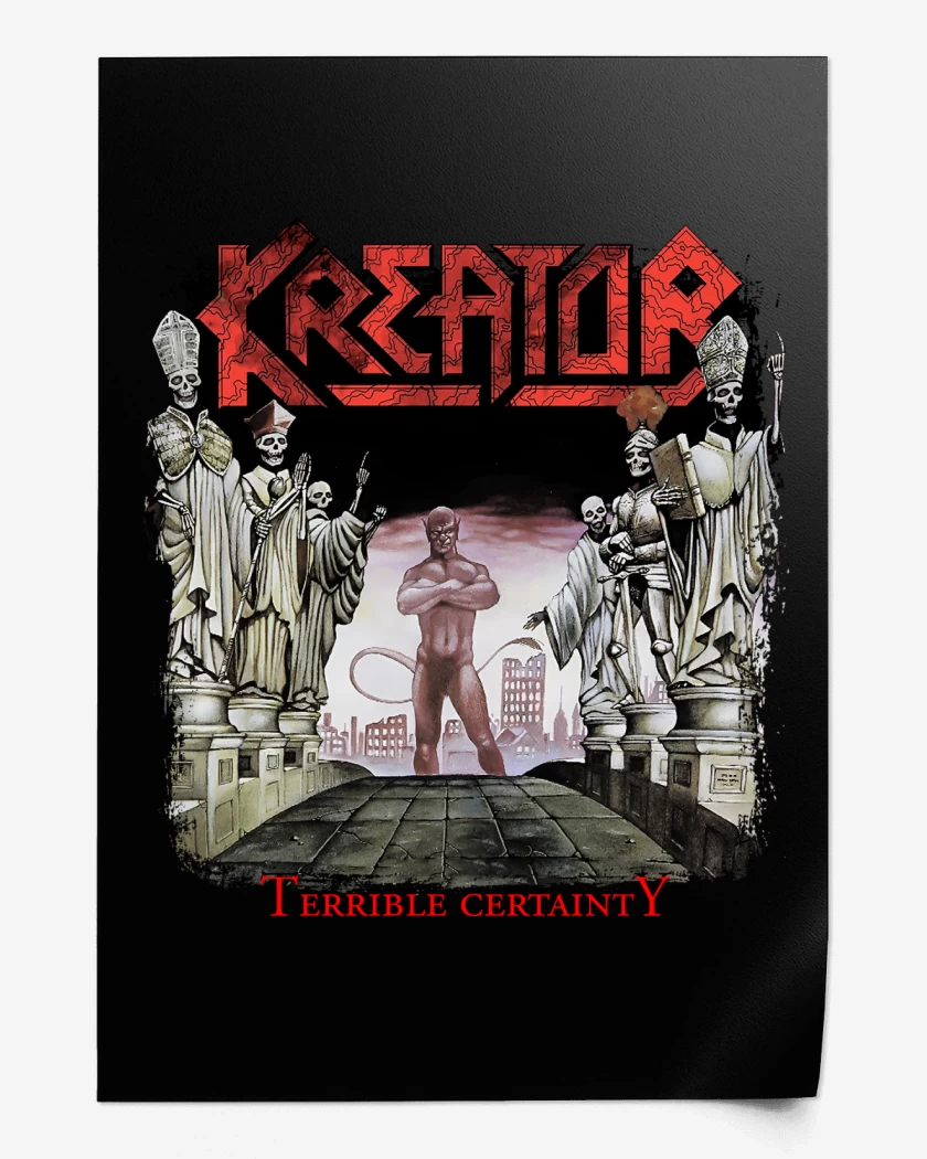 Print Kreator Terrible Certainty