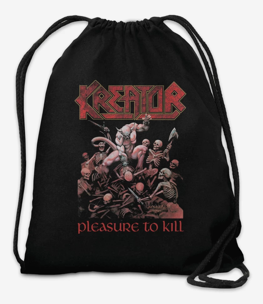 Mochila Negro de Kreator Pleasure To Kill