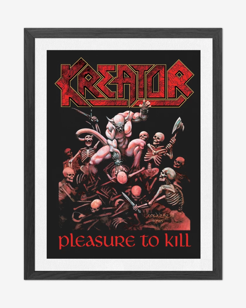 Cuadro decorativo Kreator Pleasure To Kill