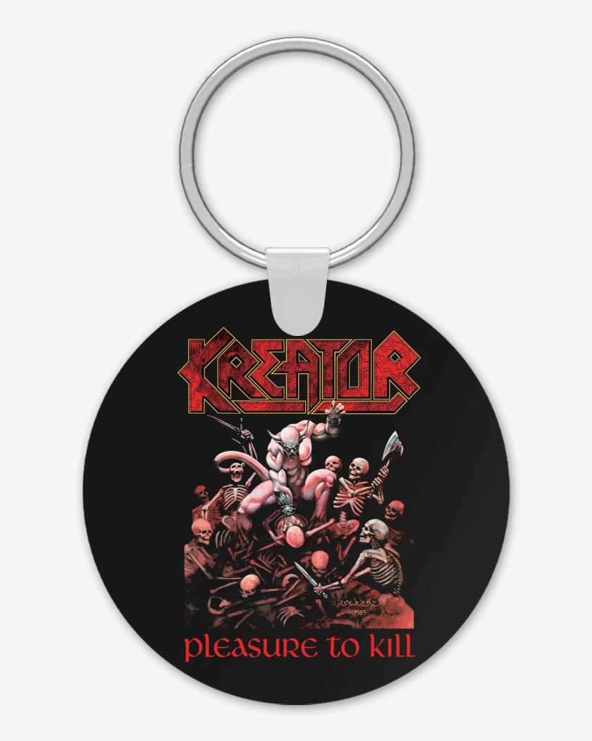 Llavero Kreator Pleasure To Kill