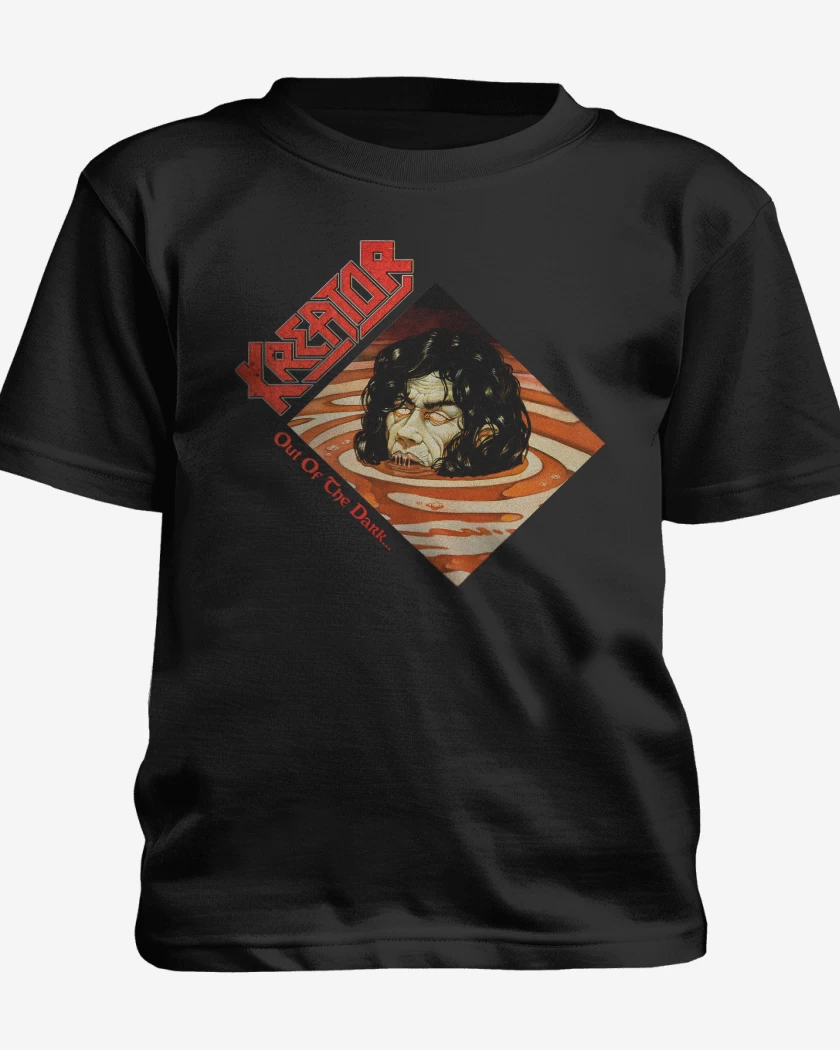 Polera de niño Negro de Kreator Out Of the Dark