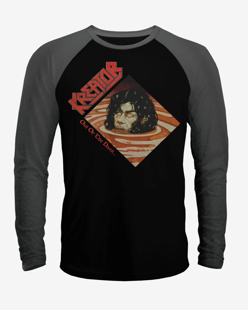Polera Raglan Kreator Out Of the Dark