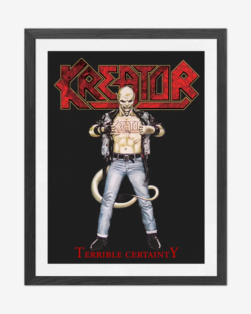 Cuadro decorativo Negro de Kreator Terrible