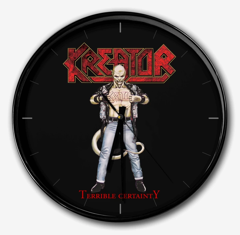 Reloj Negro de Kreator Terrible