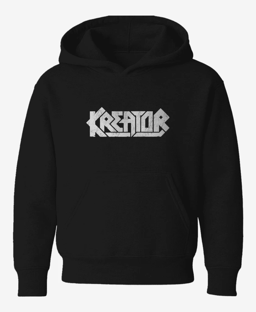 Poleron de niño Negro de Kreator Logo