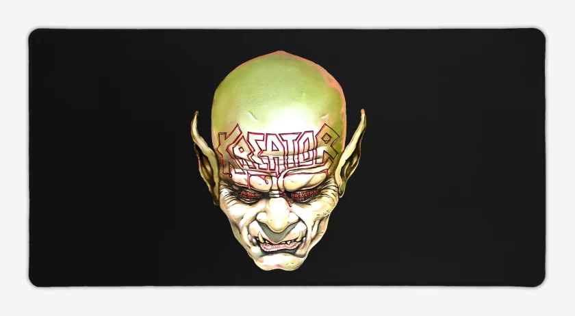 Mouse pad Gamer Negro de Kreator Behind the Mirror 