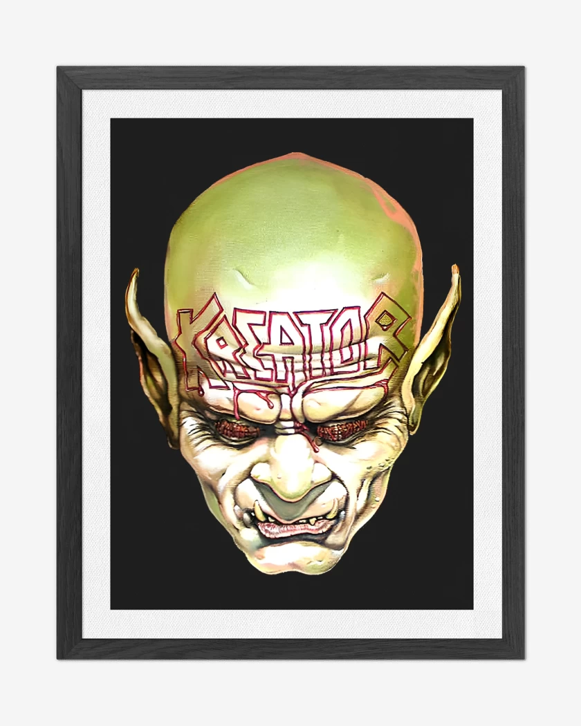 Cuadro decorativo Negro de Kreator Behind the Mirror 