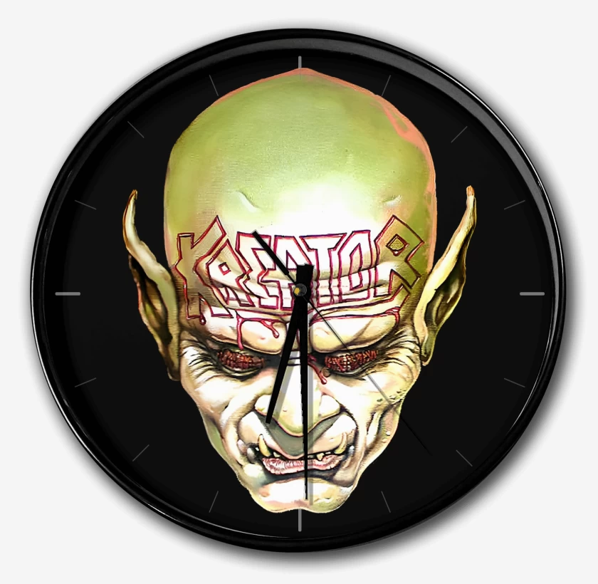 Reloj Negro de Kreator Behind the Mirror 