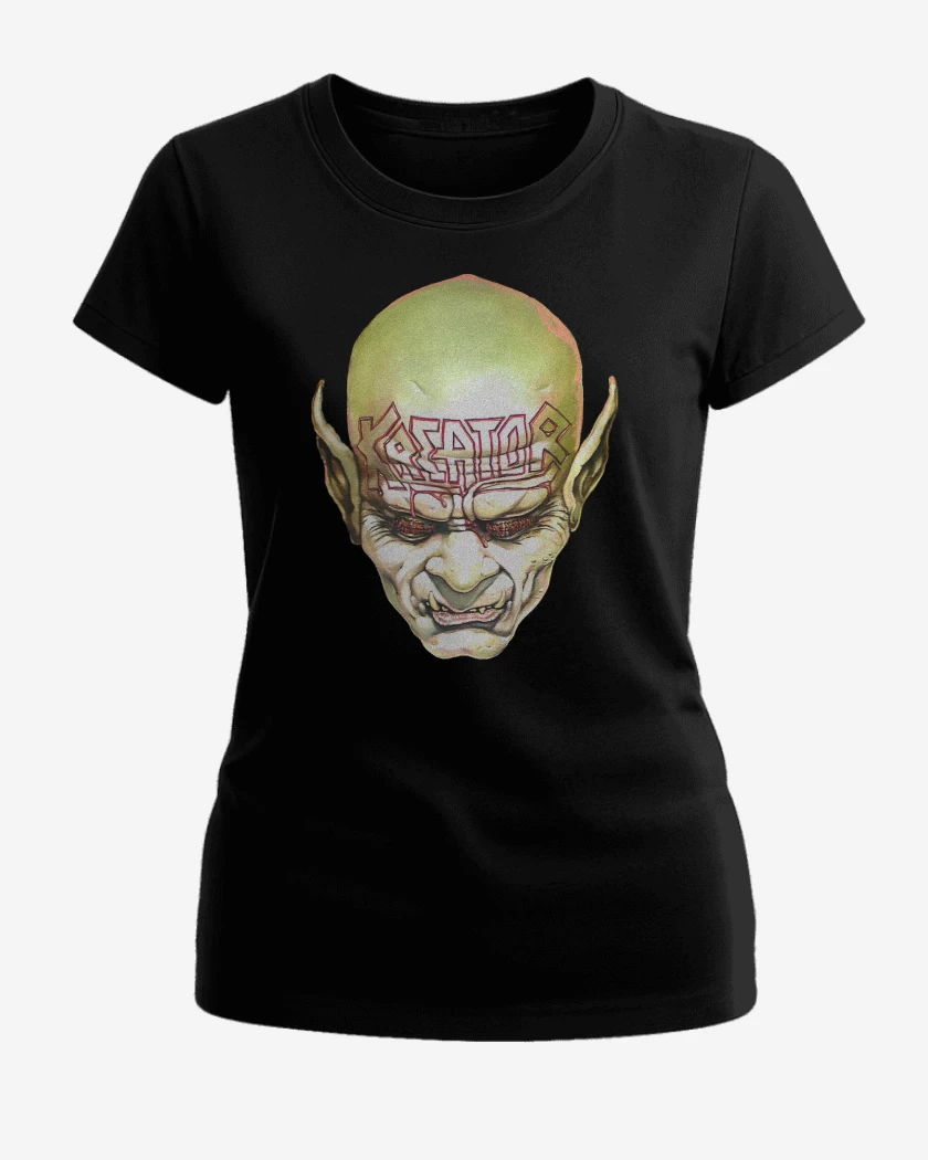 Polera de Mujer Negro de Kreator Behind the Mirror 