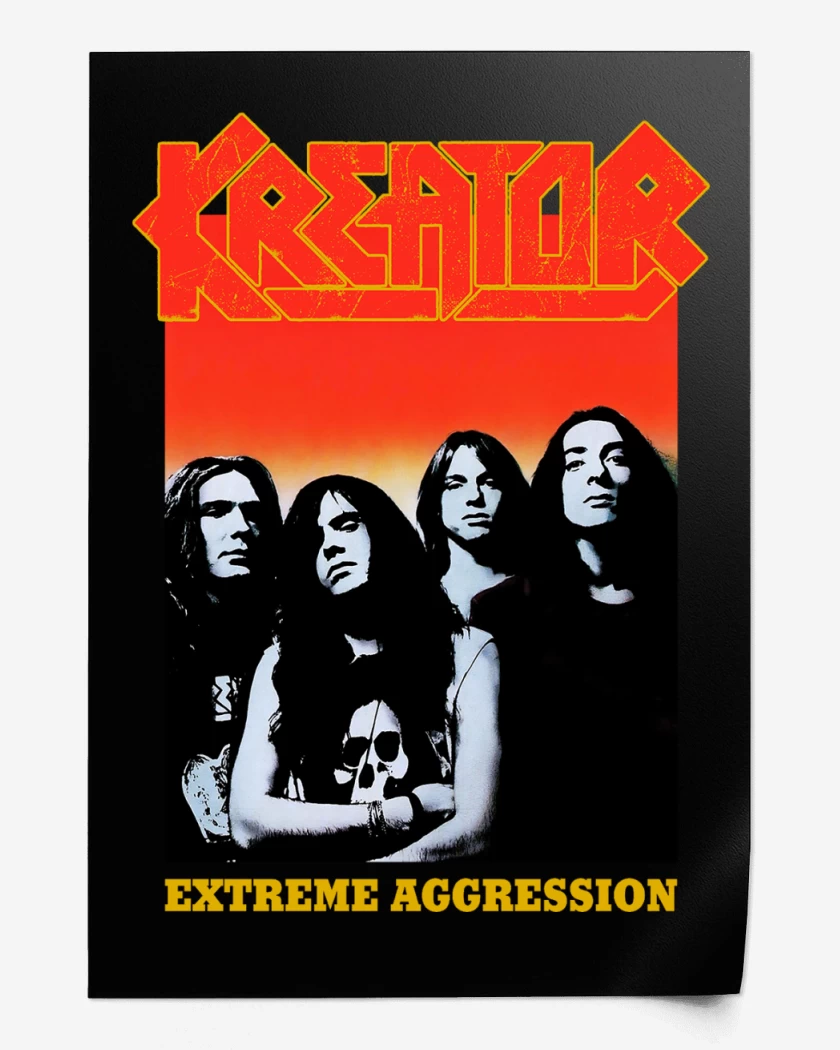 Print Kreator Extreme Aggression