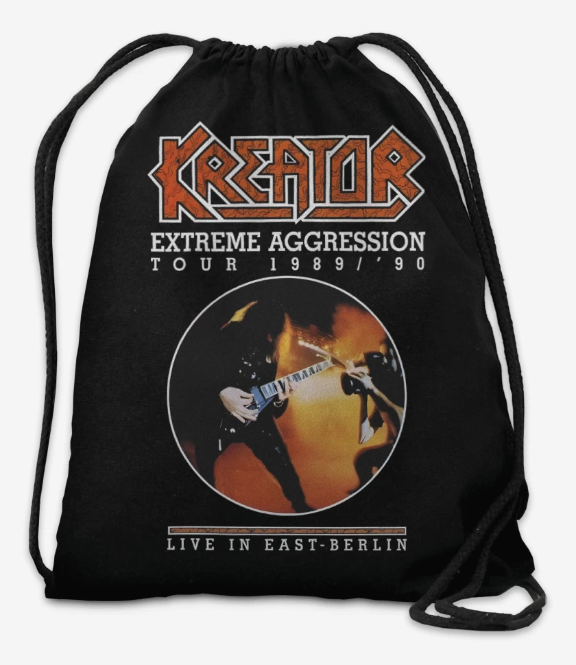 Mochila Negro de Kreator Extreme Aggression Tour