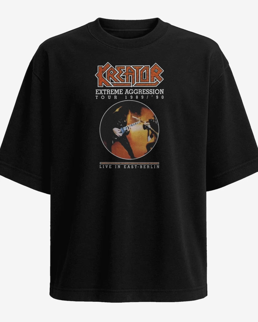 Polera Oversize Kreator Extreme Aggression Tour