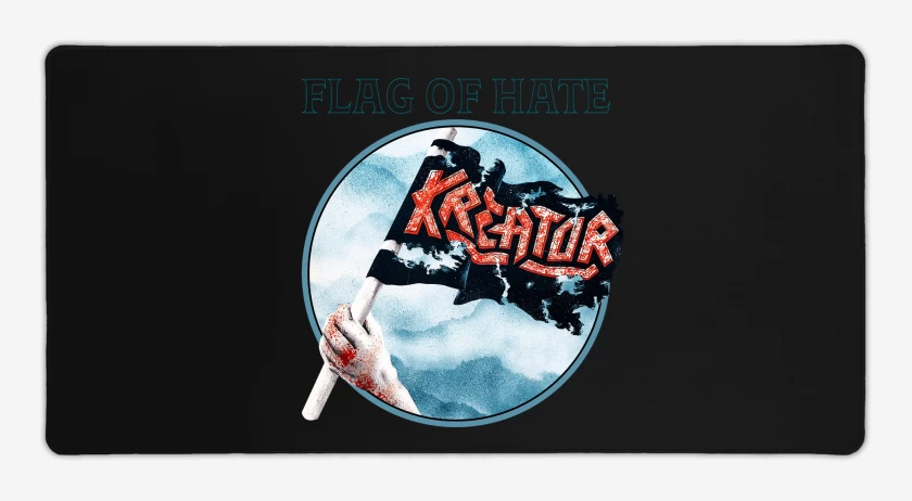 Mouse pad Gamer Kreator Flag of Hate