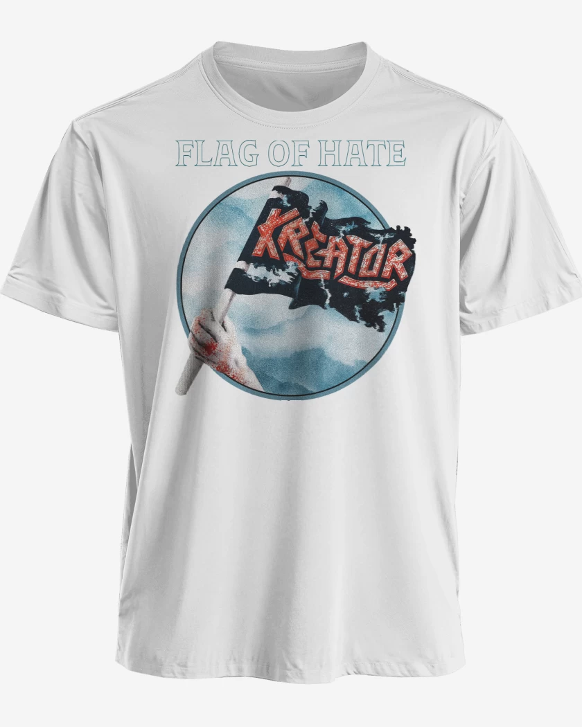 Polera Kreator Flag of Hate