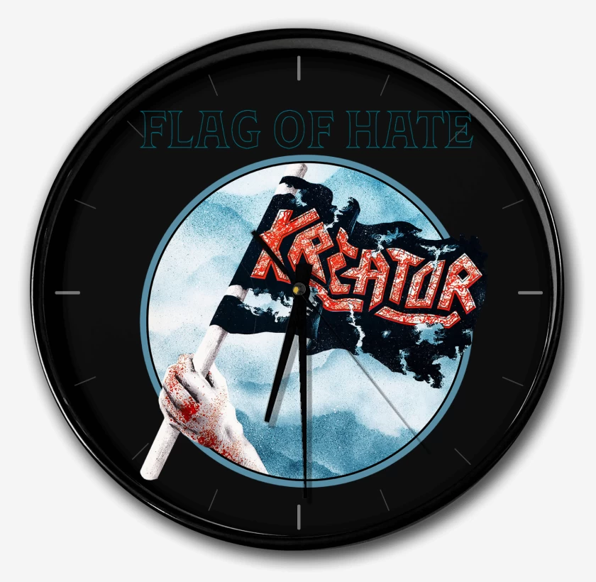 Reloj Negro de Kreator Flag of Hate