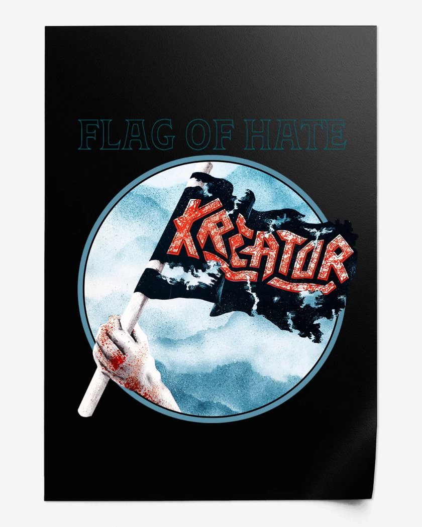 Print Kreator Flag of Hate