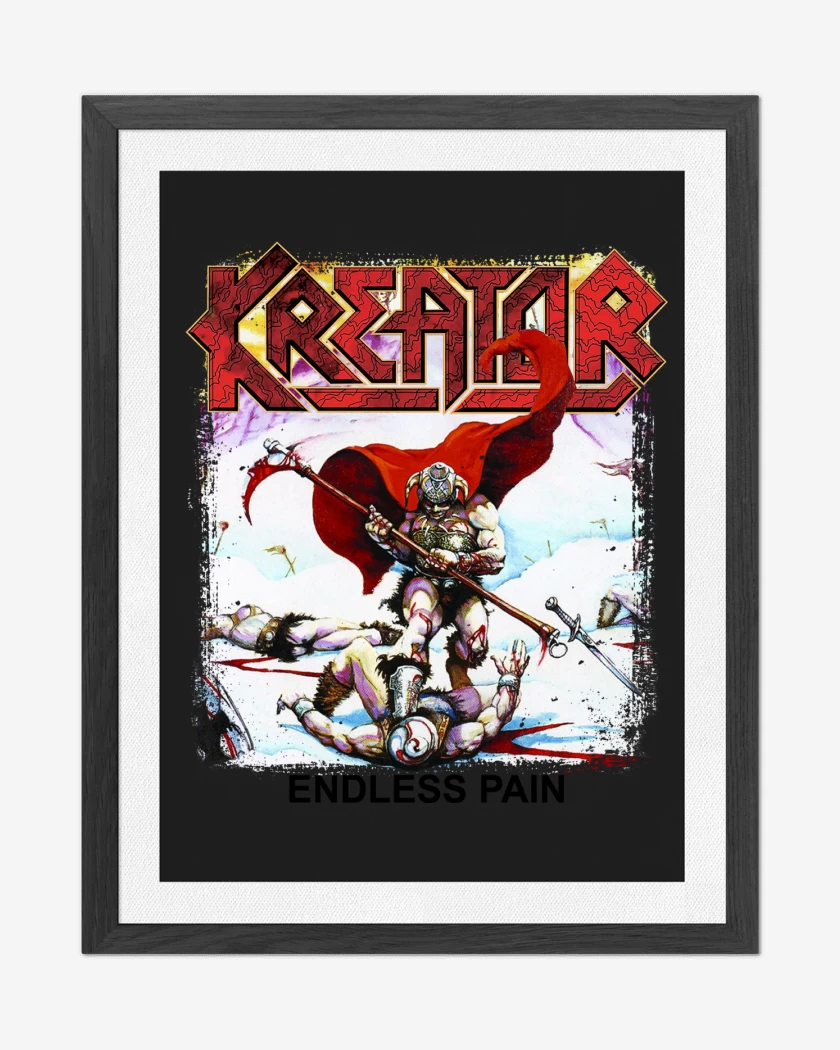 Cuadro decorativo Negro de Kreator Endless Pain