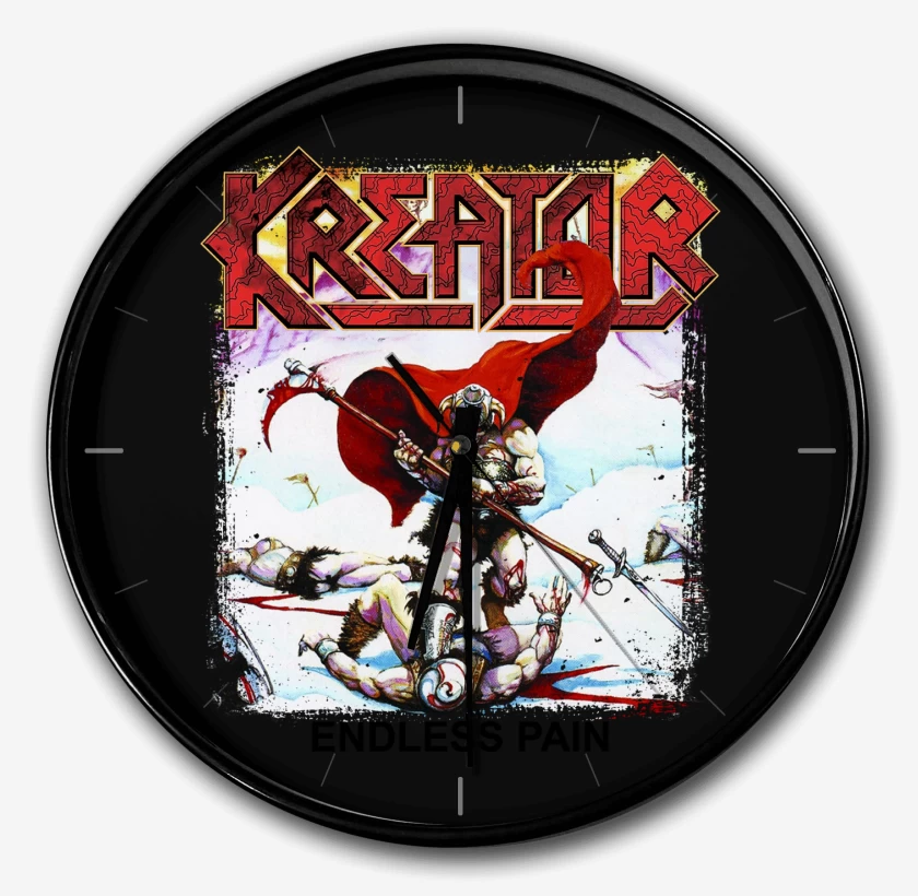 Reloj Negro de Kreator Endless Pain