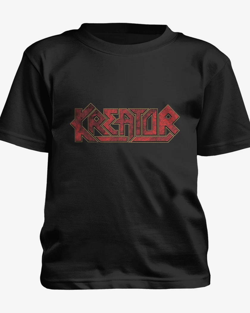 Polera de niño Negro de Kreator