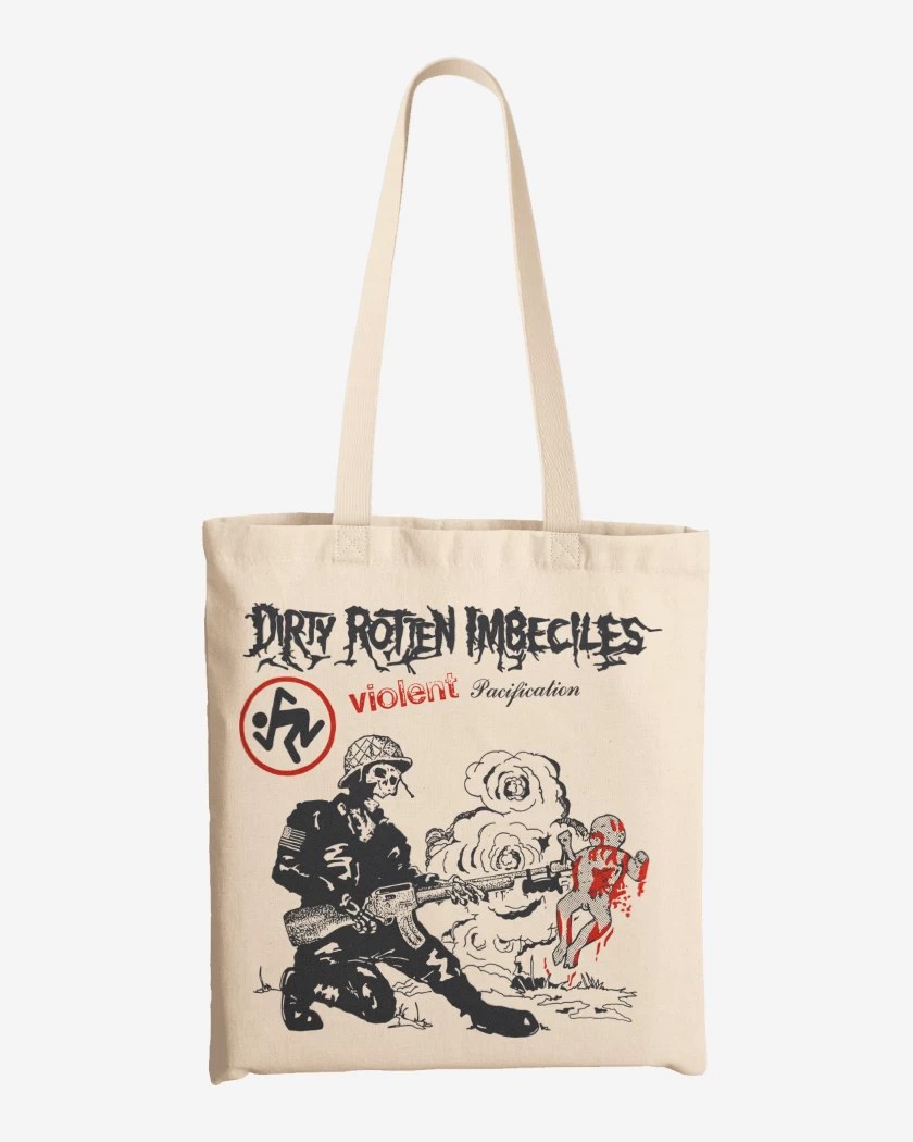 Totebag D.R.I. Violente Pacification