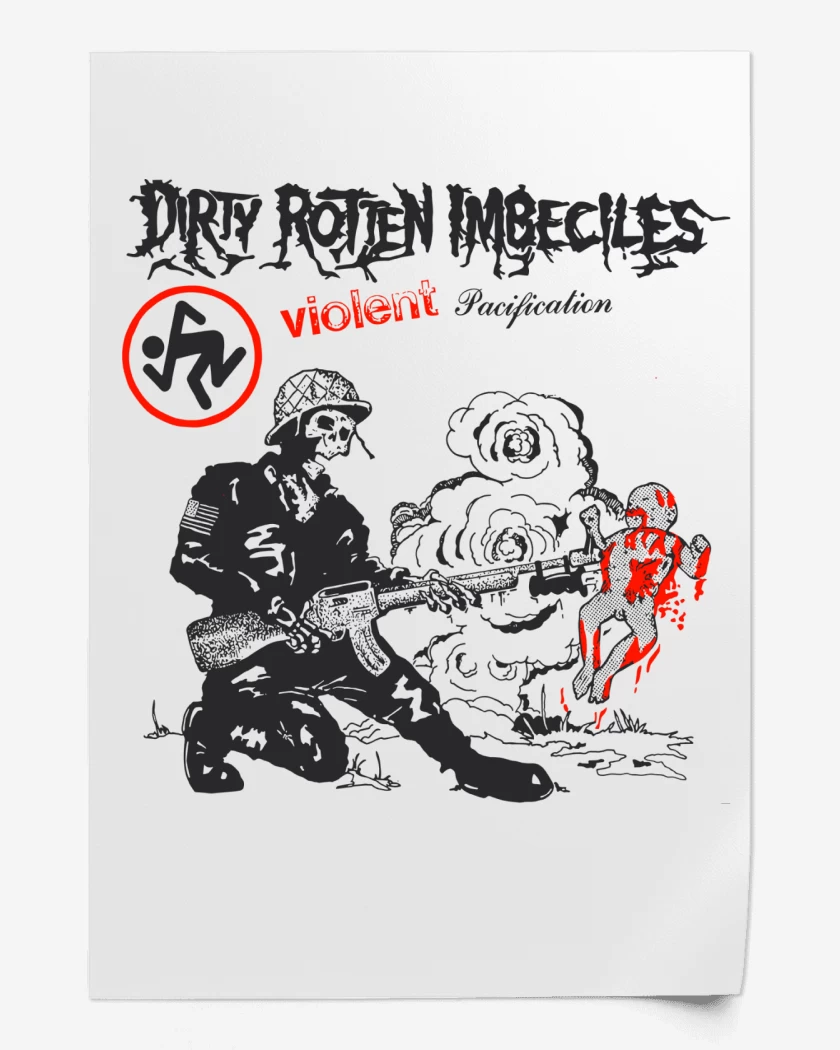 Print D.R.I. Violente Pacification
