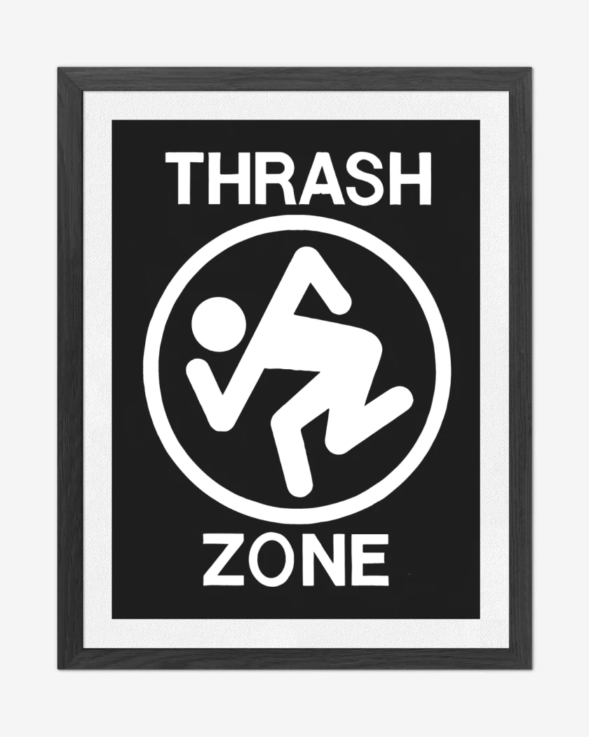 Cuadro decorativo Negro de DRI THRASH ZONE