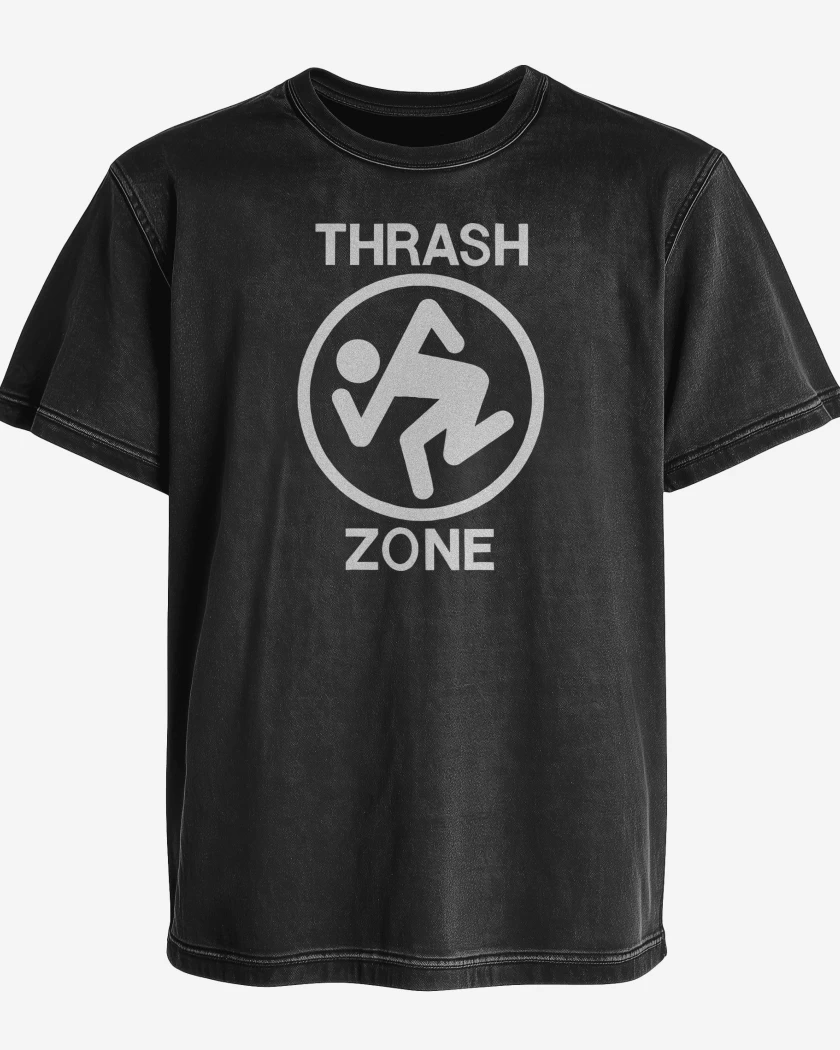 Polera desgastada DRI THRASH ZONE