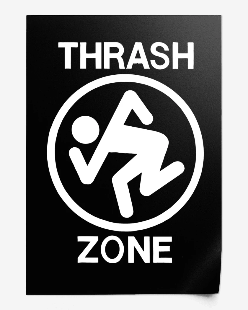 Print DRI THRASH ZONE