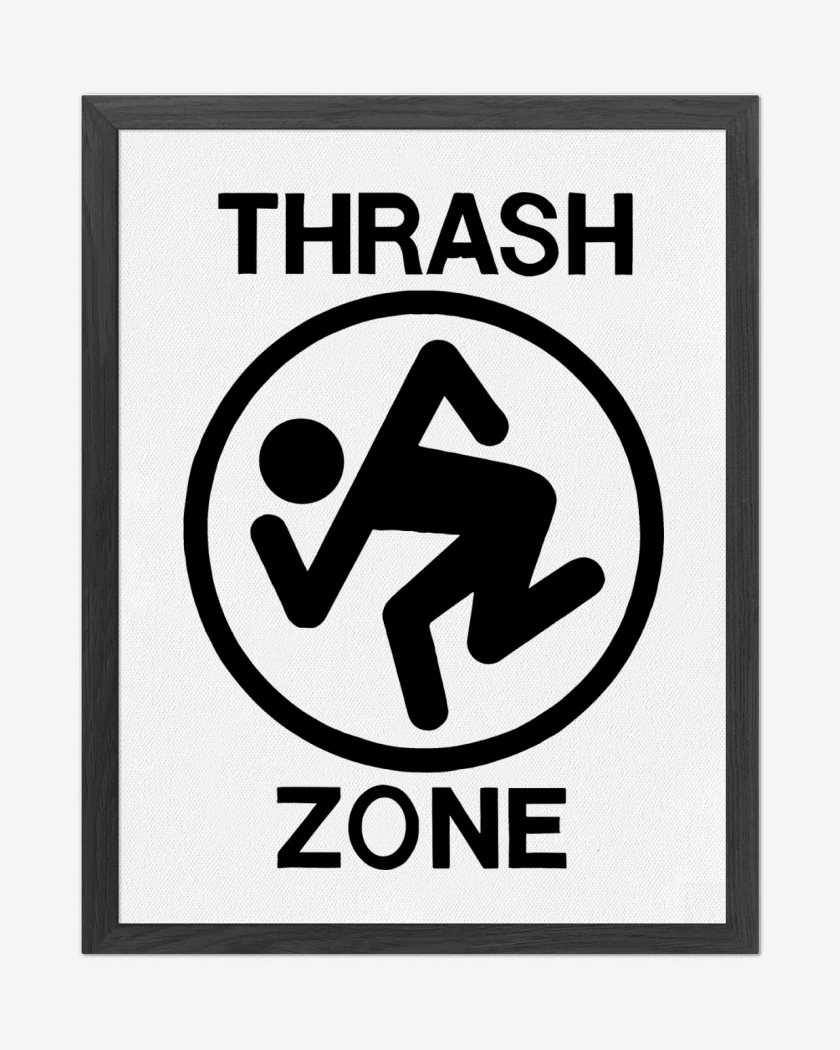 Cuadro decorativo Thrash Zone DRI