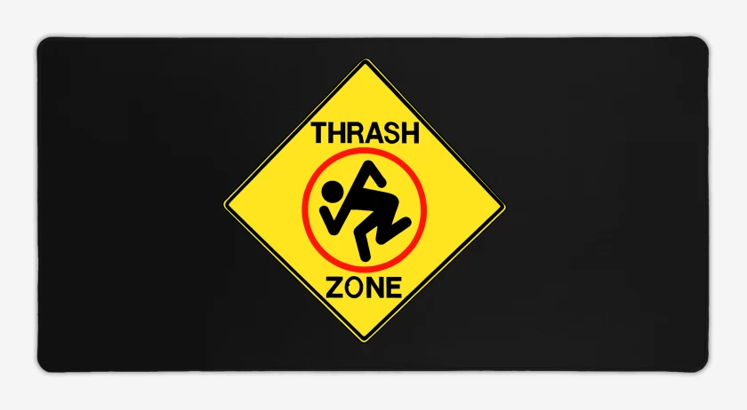 Mouse pad Gamer Negro de Dirty Rotten Thrash