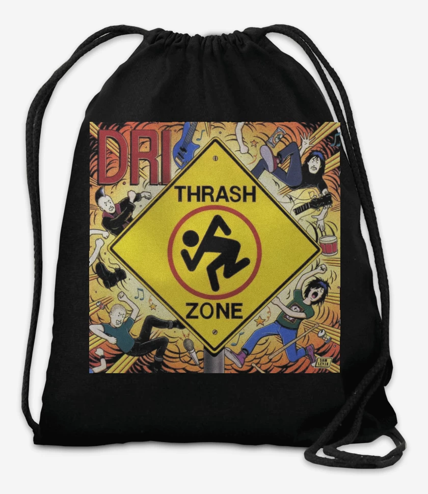 Mochila Negro de D.R.I. Thrash Zone