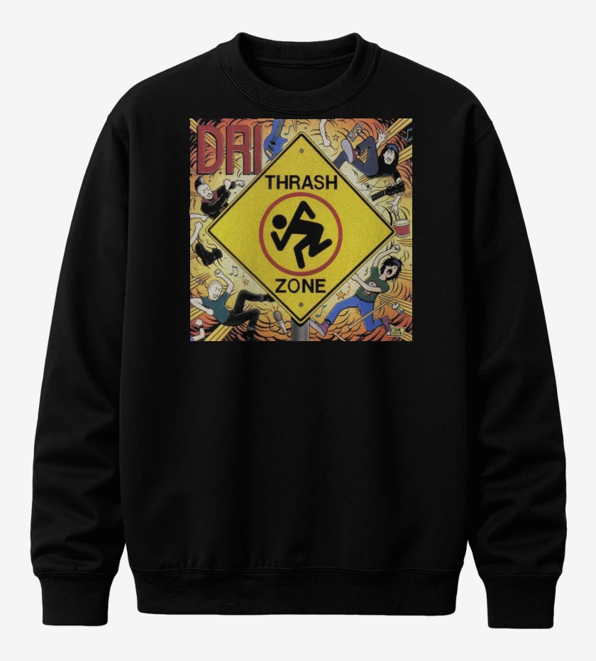 Poleron polo D.R.I. Thrash Zone