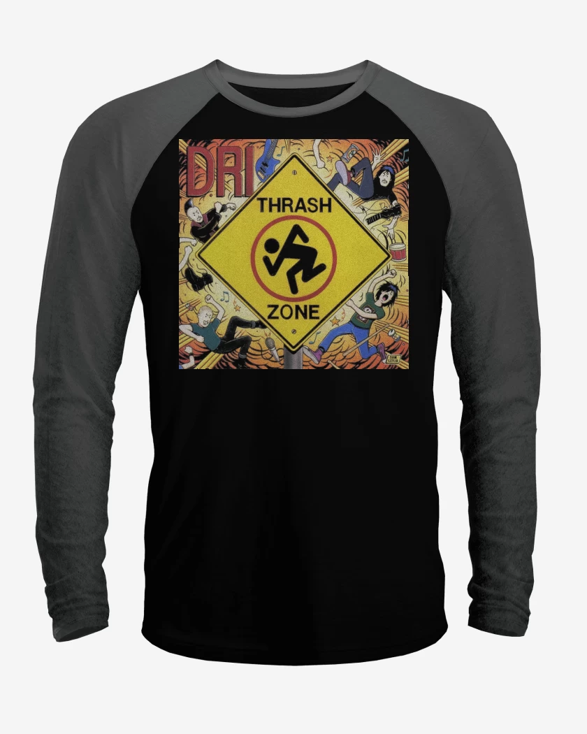 Polera Raglan D.R.I. Thrash Zone