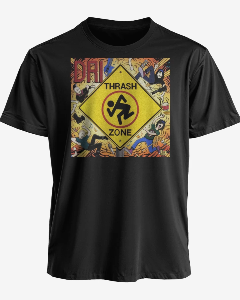 Polera premium Negro de D.R.I. Thrash Zone