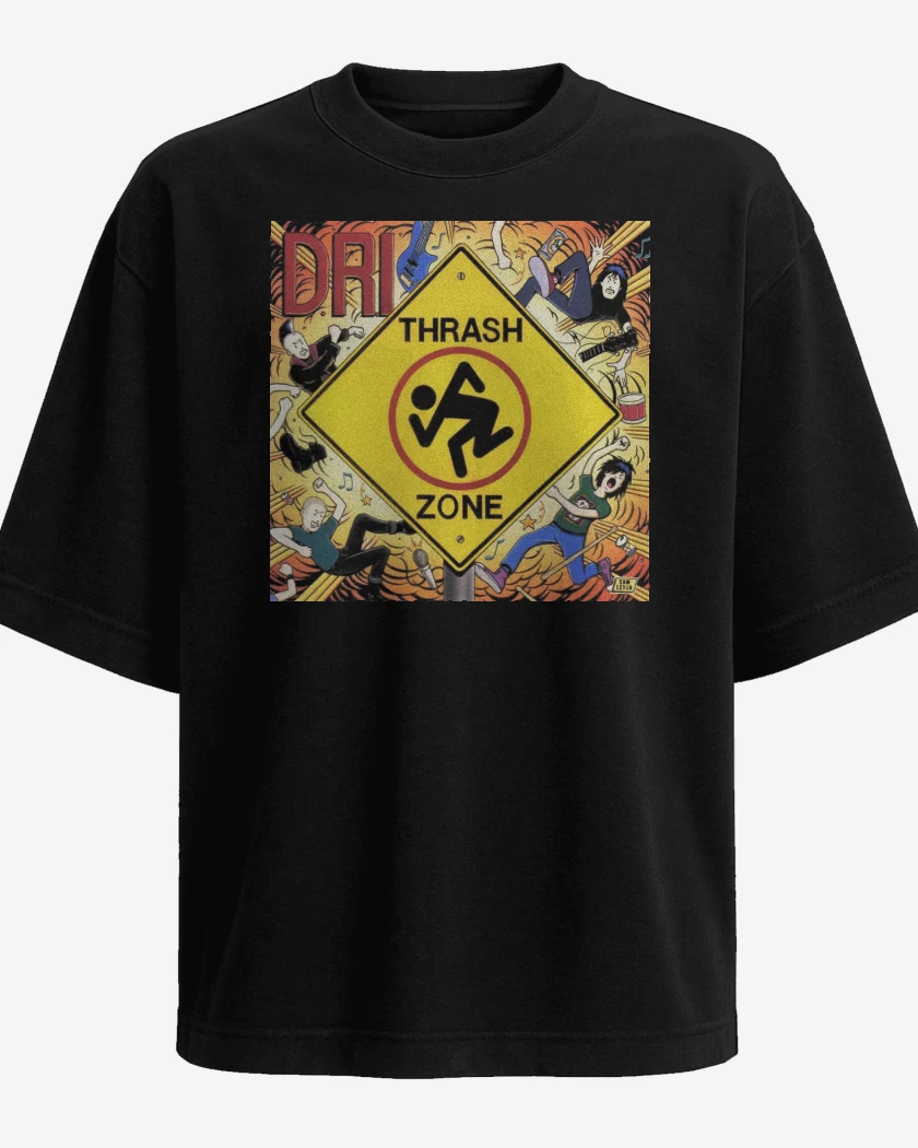 Polera Oversize D.R.I. Thrash Zone